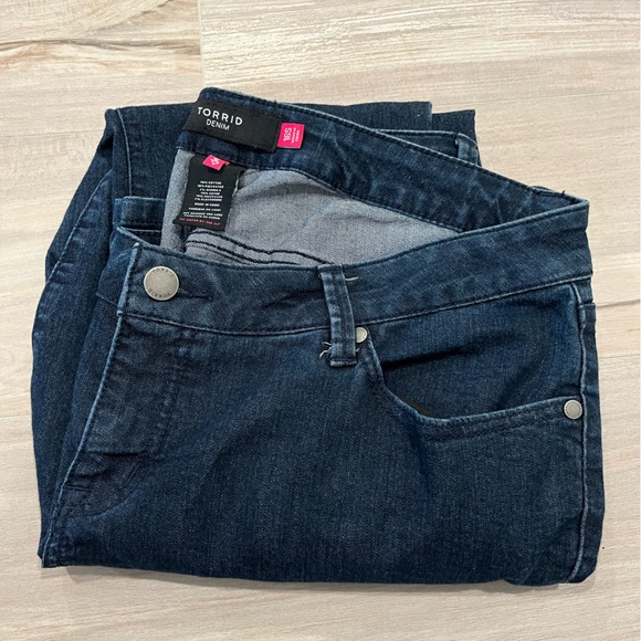 torrid Denim - Torrid Womens Blue We Swear By The Fit Denim Jeans Size 16S
